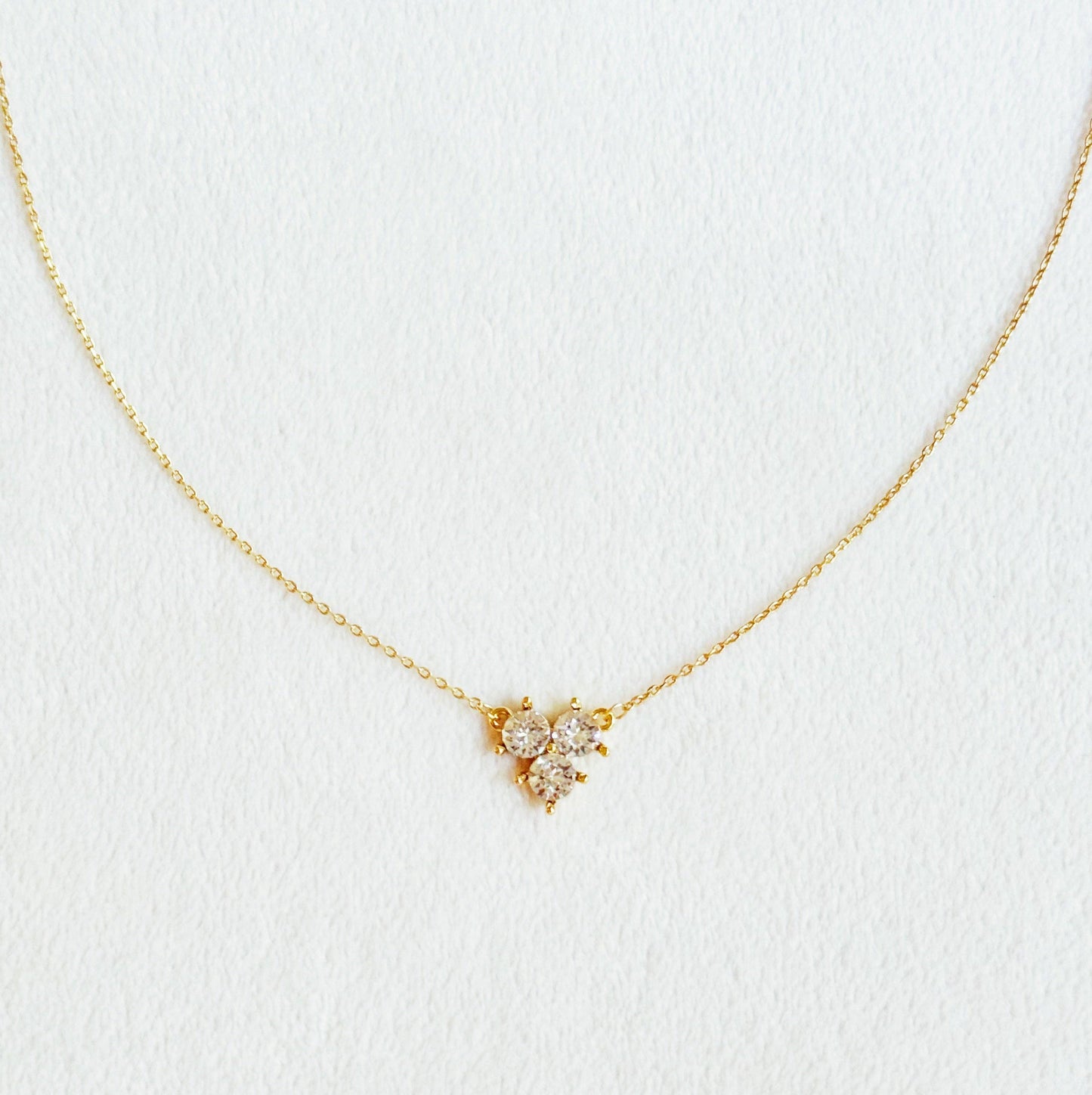 Trio Crystal Necklace