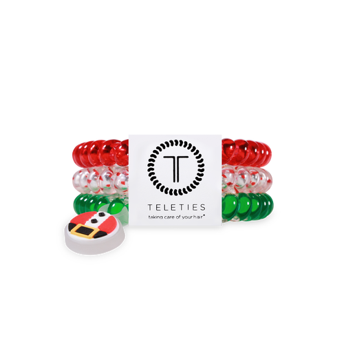 Teleties Secret Santa Hair Ties - Small