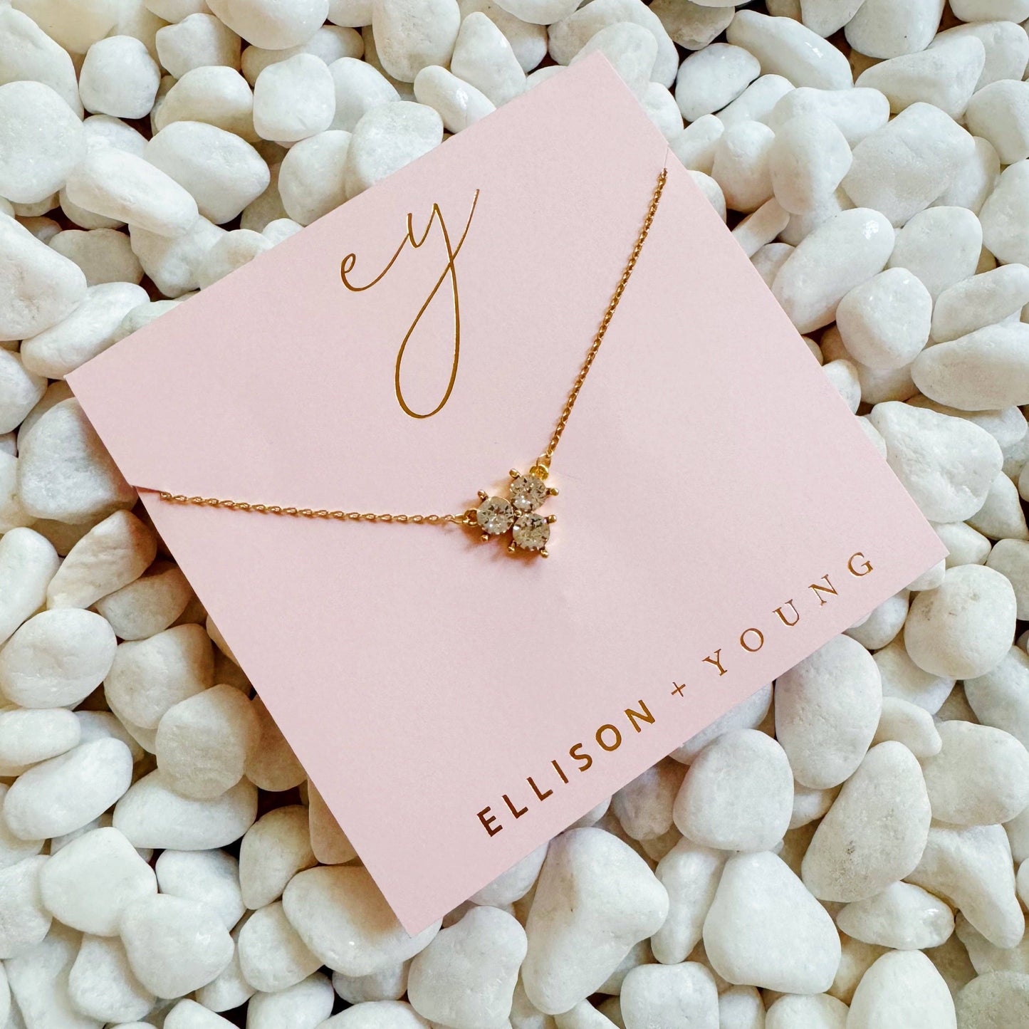 Trio Crystal Necklace