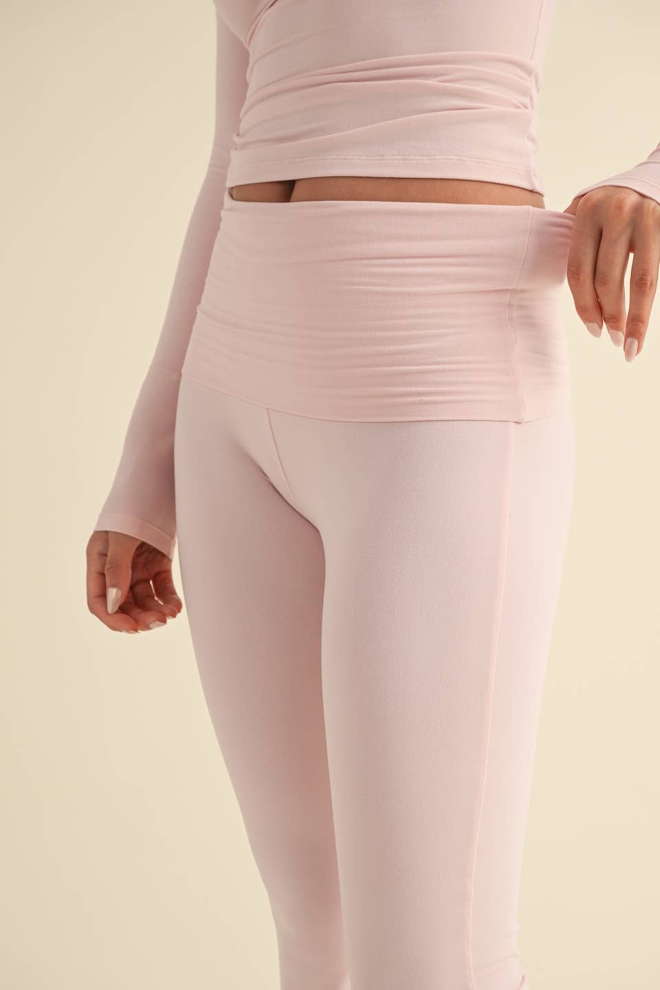 Pink Marshmallow Leggings