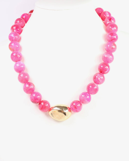 Fuchsia Brooklyn Necklace
