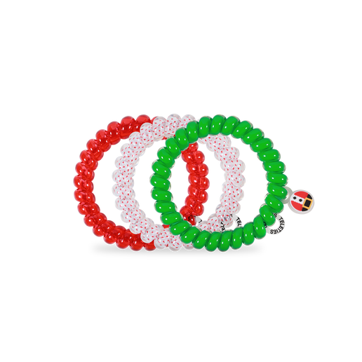 Teleties Secret Santa Hair Ties - Large