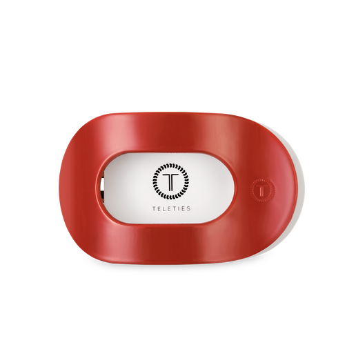 Teleties Red Carpet Ready Flat Round Hair Clip - Medium