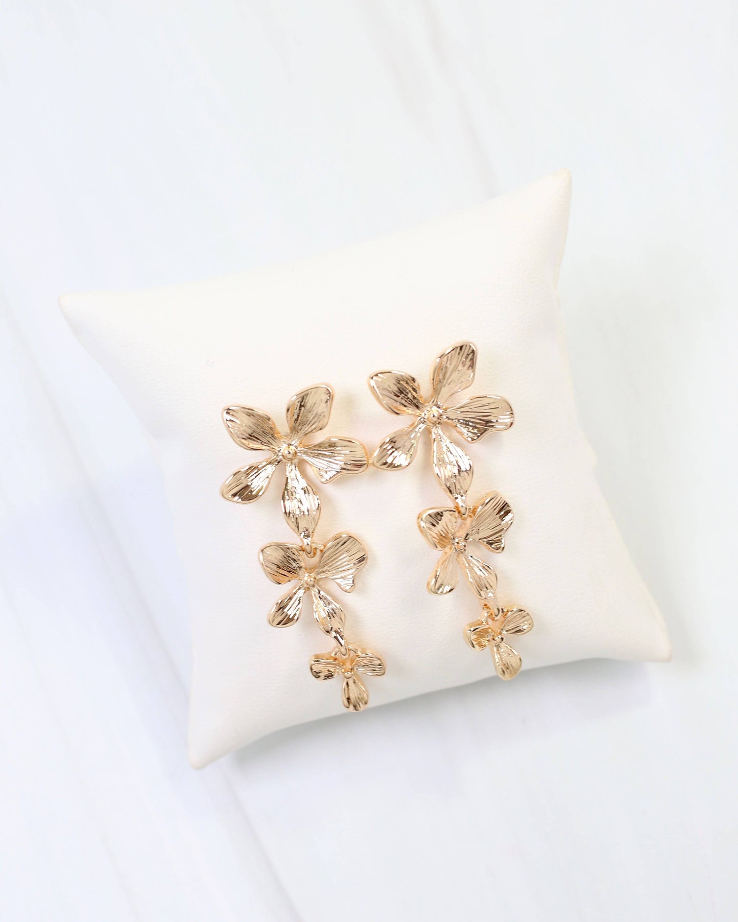 Trio Flower Earrings