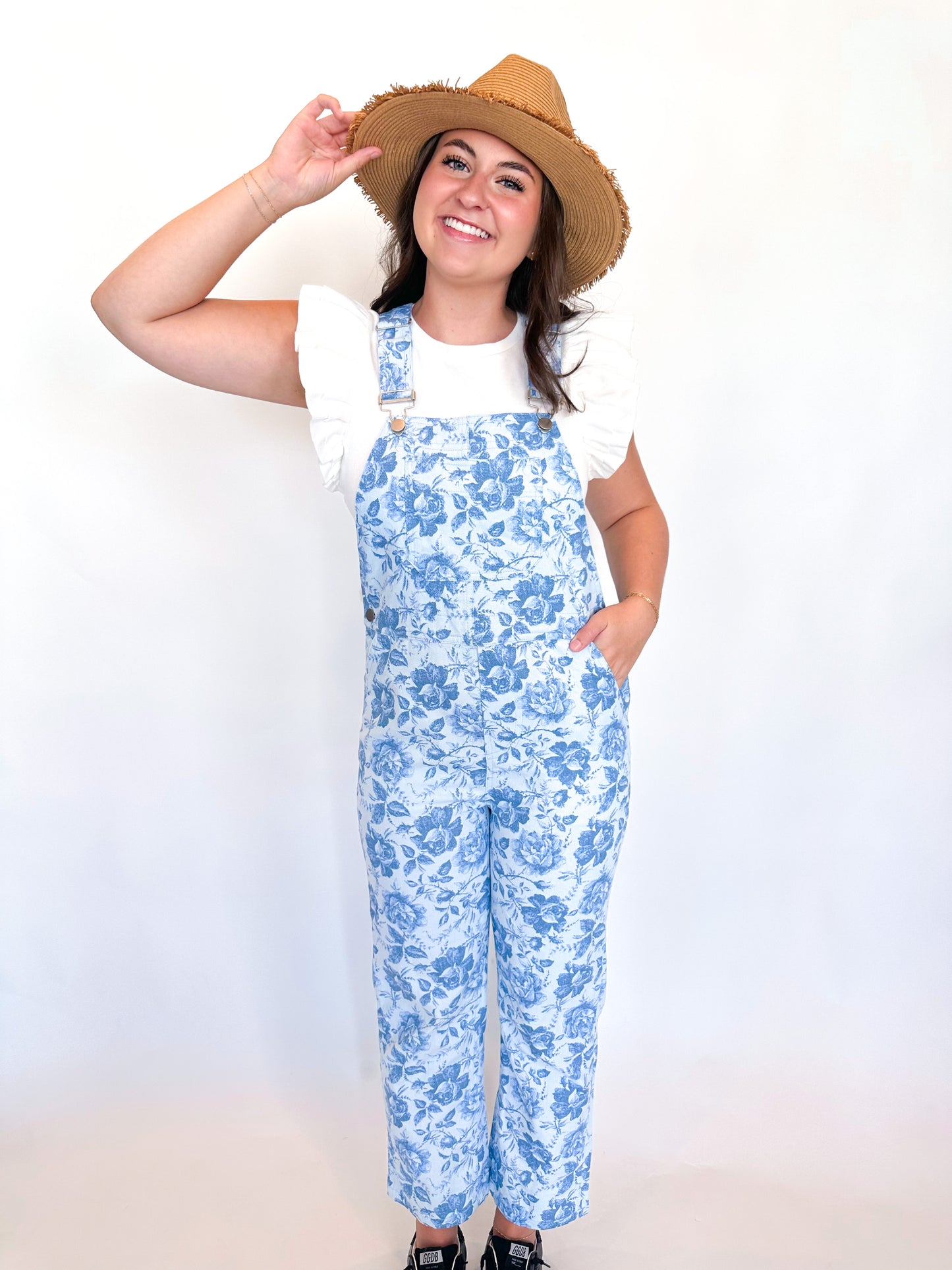 Blue Rose Overalls