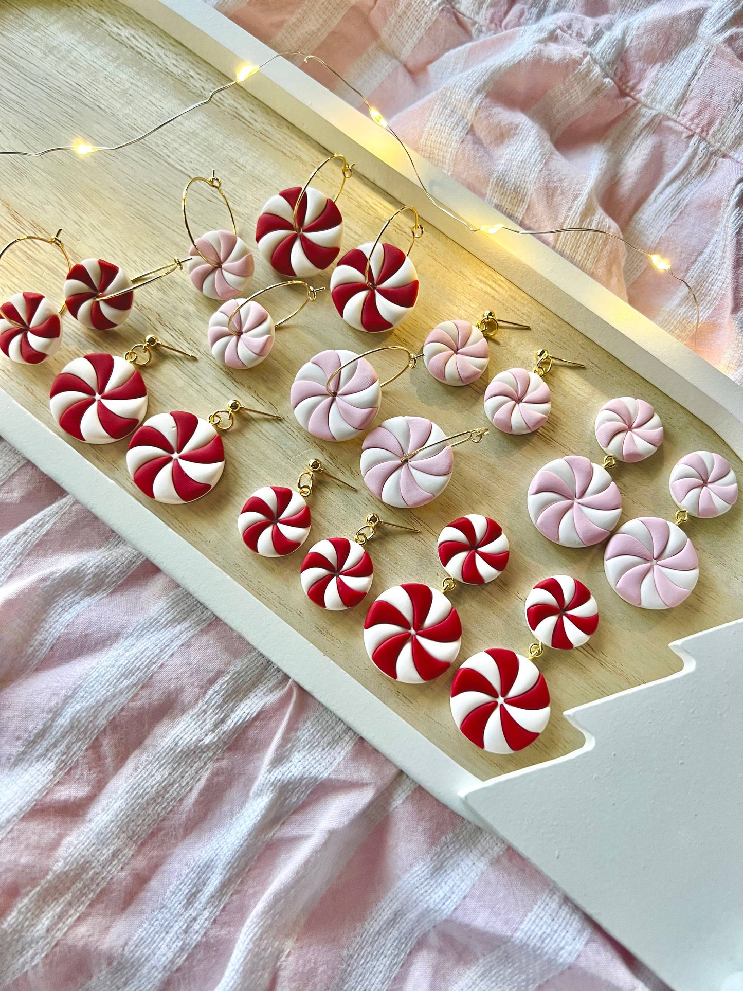 Peppermint Earrings
