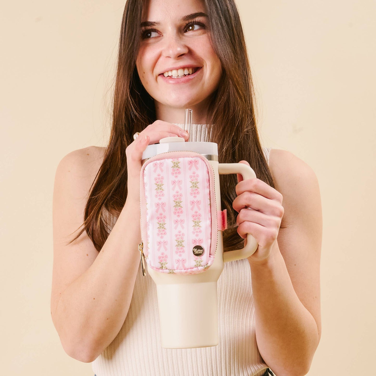 Oh So Fancy Tumbler Fanny Pack - Pink