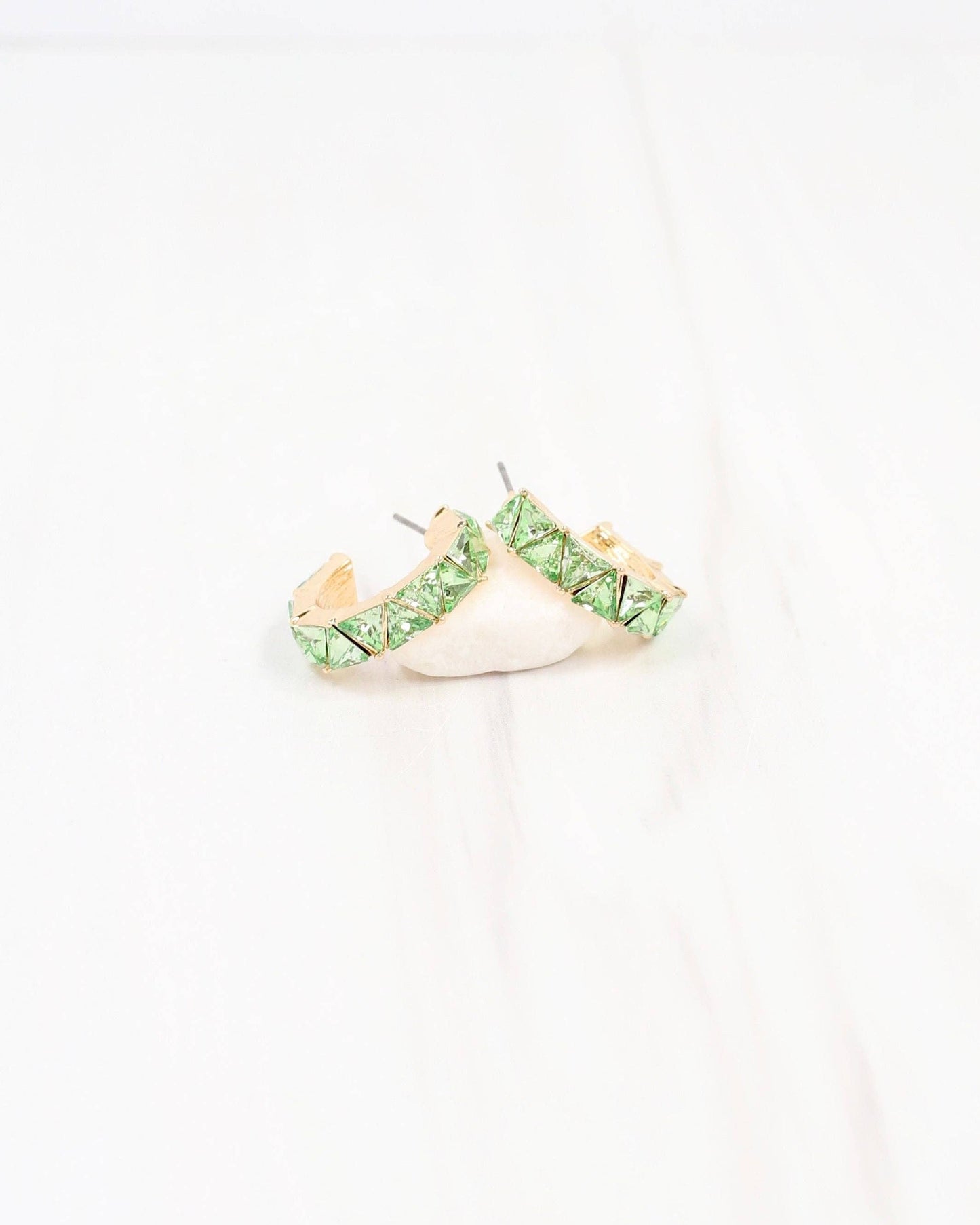 Anastasia Earrings - Green