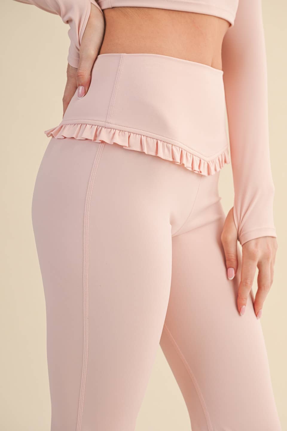 Frosted Rosé Leggings