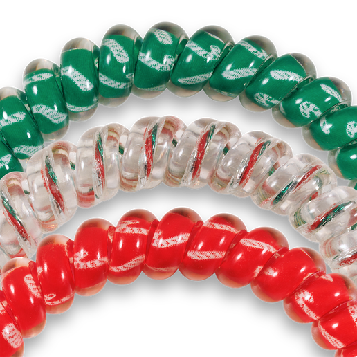 Teleties Hooked on Christmas Hair Ties - Small