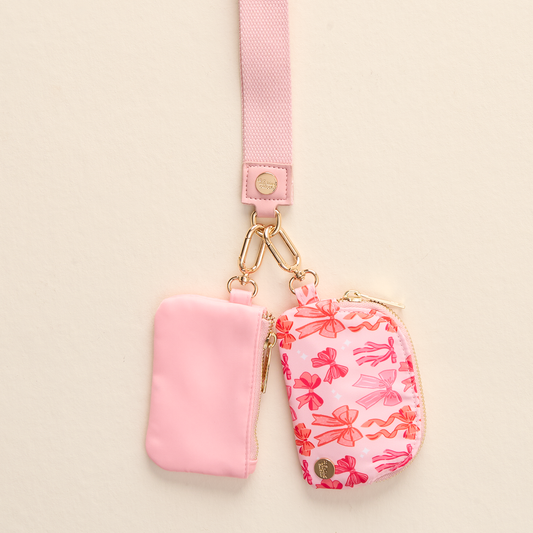 Blushing Bow Duo Pouch