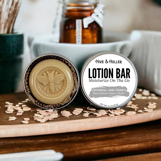 Oatmeal and Honey Lotion Bar
