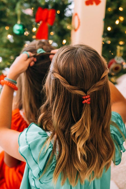 Teleties Hooked on Christmas Hair Ties - Small