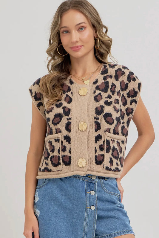 Viral Leopard Sweater