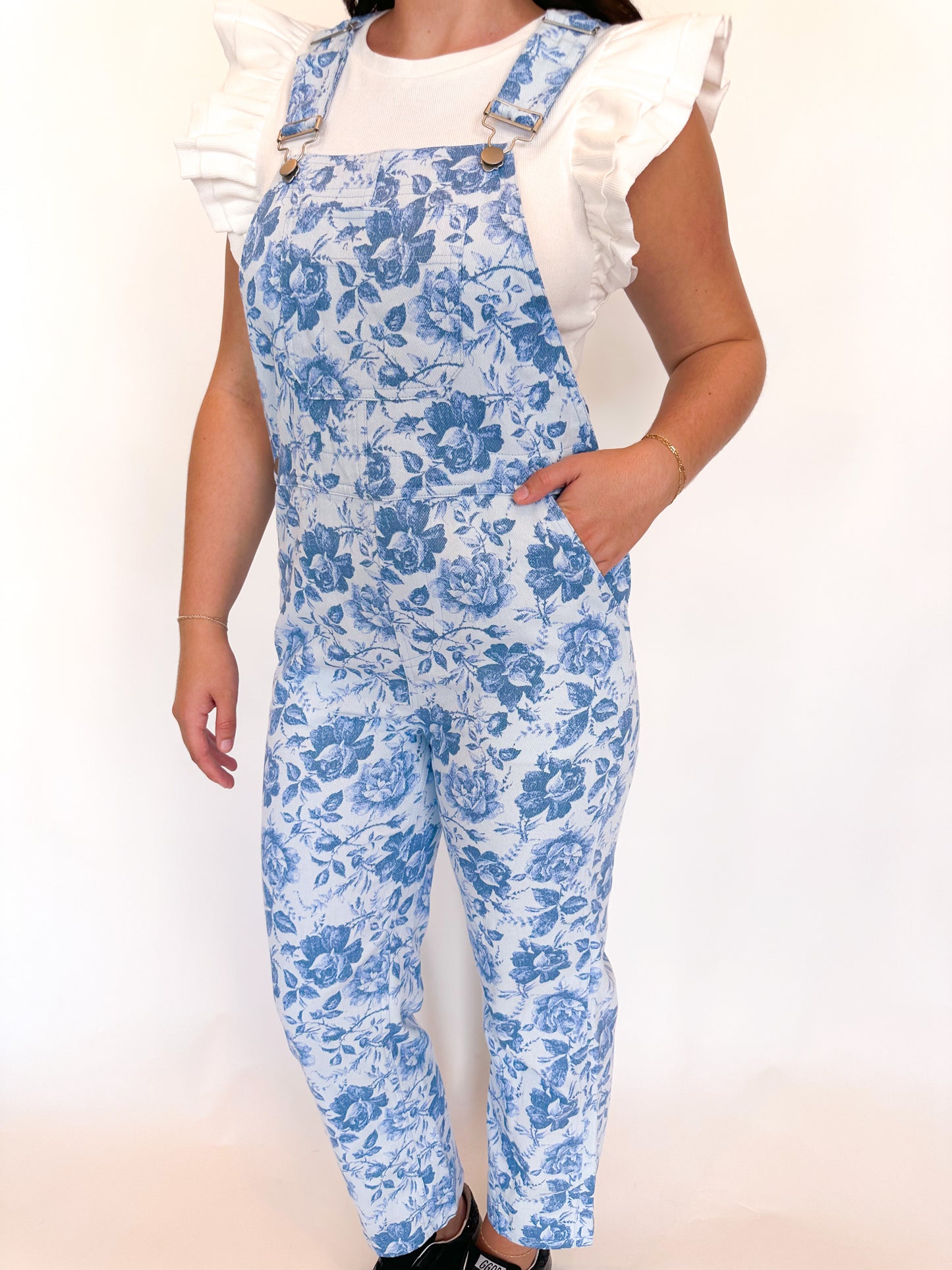 Blue Rose Overalls