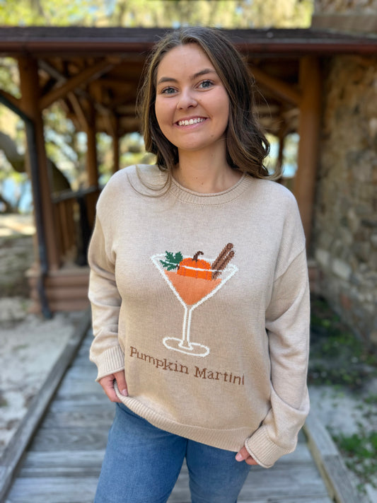 Pumpkin Martini Sweater