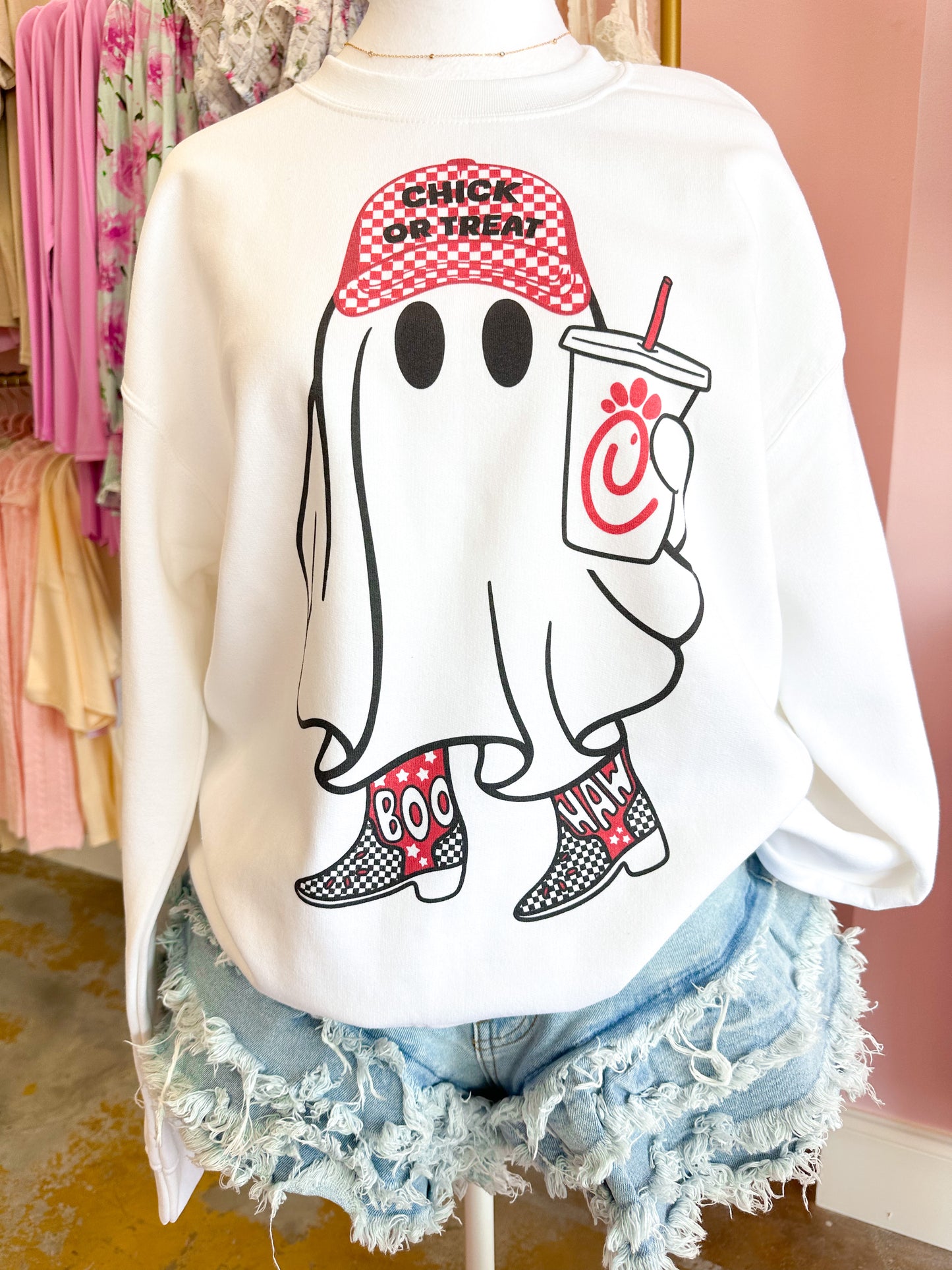 Chick or Treat Sweatshirt