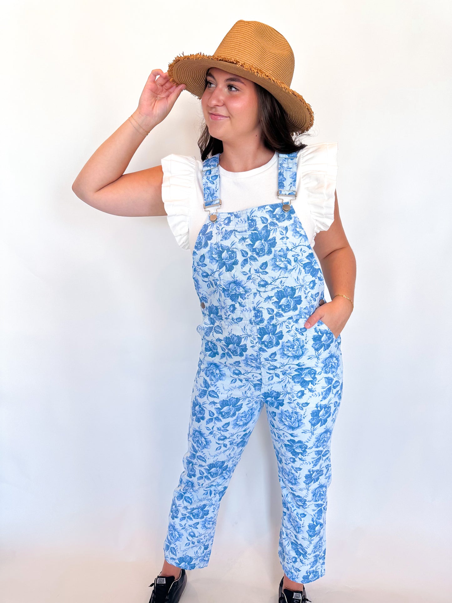 Blue Rose Overalls