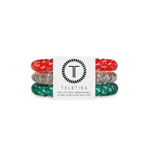 Teleties Hooked on Christmas Hair Ties - Small