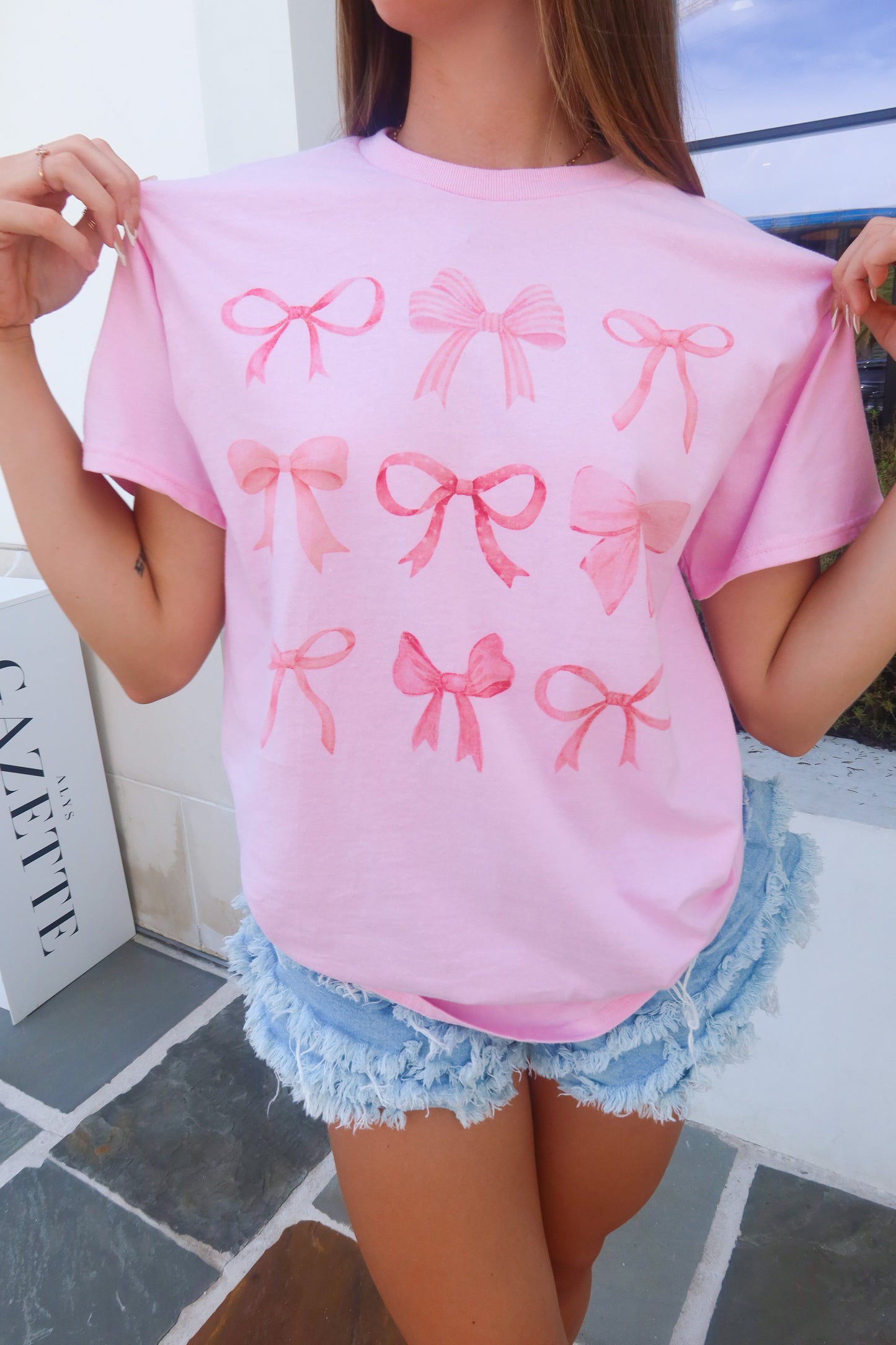 Preppy Bow Tee