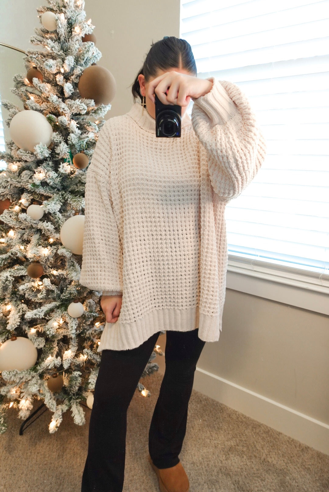 Latte Chunky Sweater