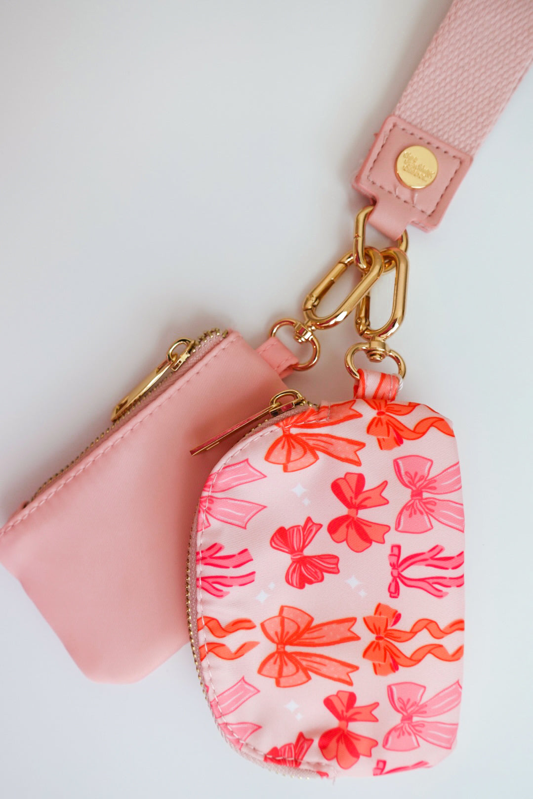 Blushing Bow Duo Pouch