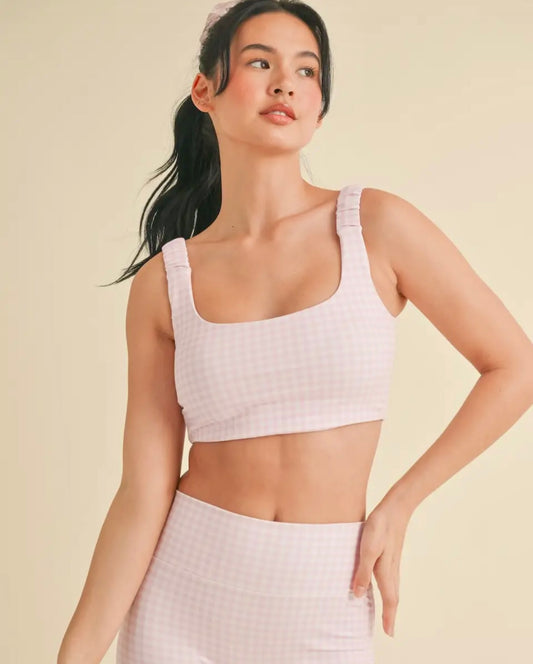 Taylor Bra Top - Pink