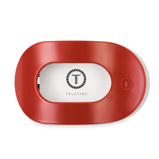 Teleties Red Carpet Ready Flat Round Hair Clip - Large