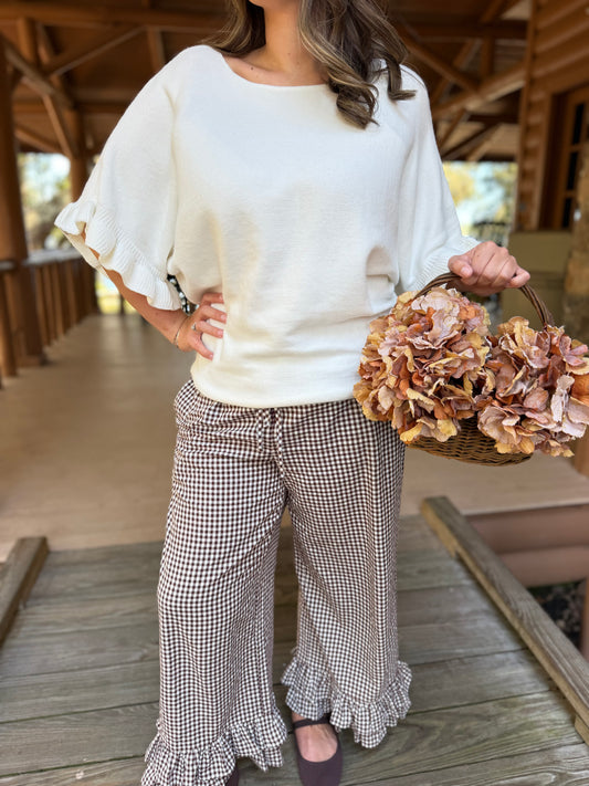 Vanilla Cream Top