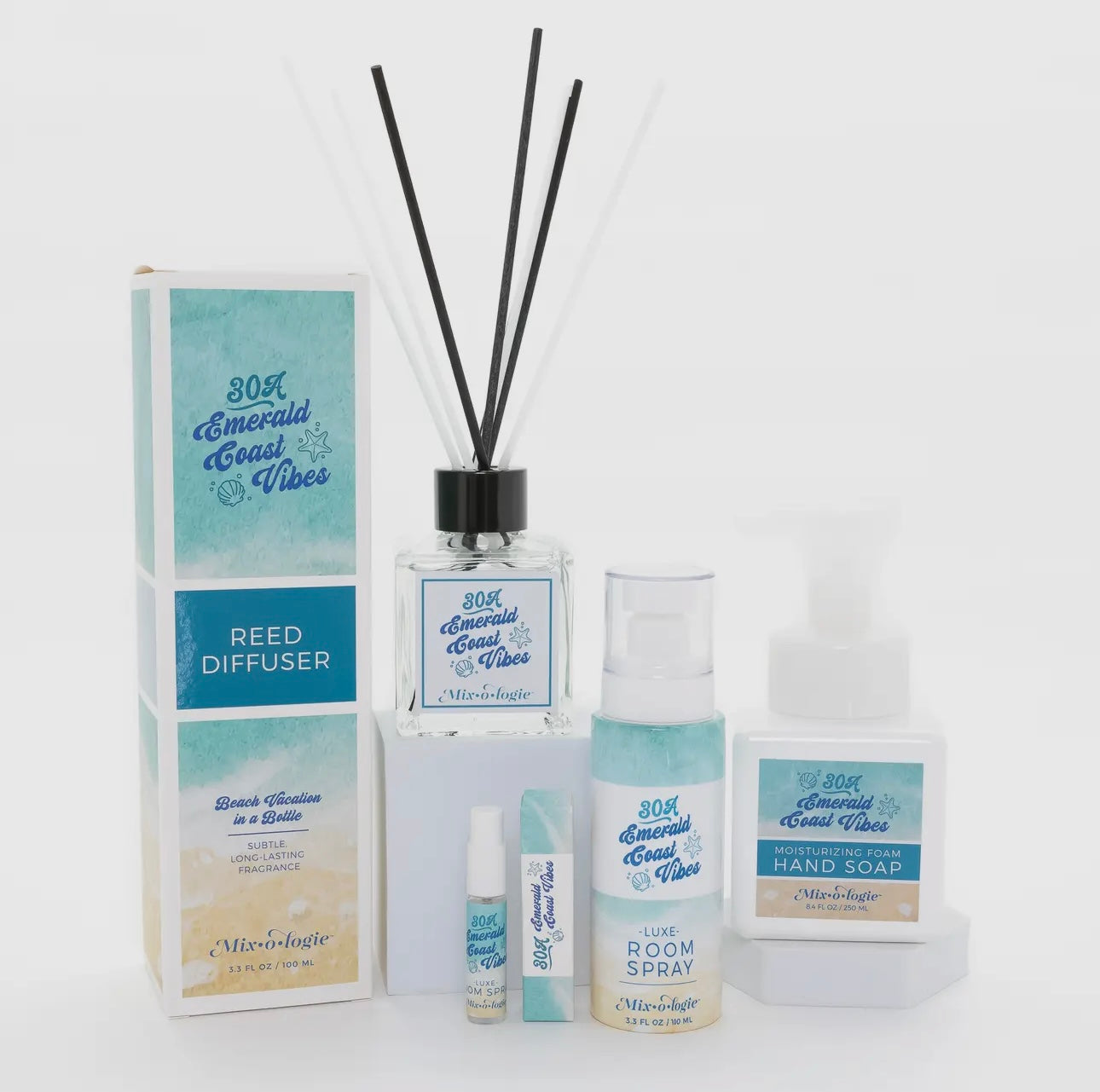 30A Emerald Coast Vibes | Reed Diffuser