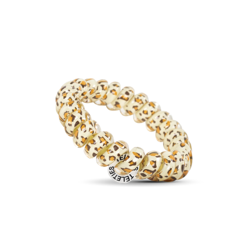 Teleties Leopard Hair Ties - Large