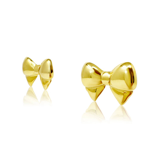 Puffy Bow Earrings