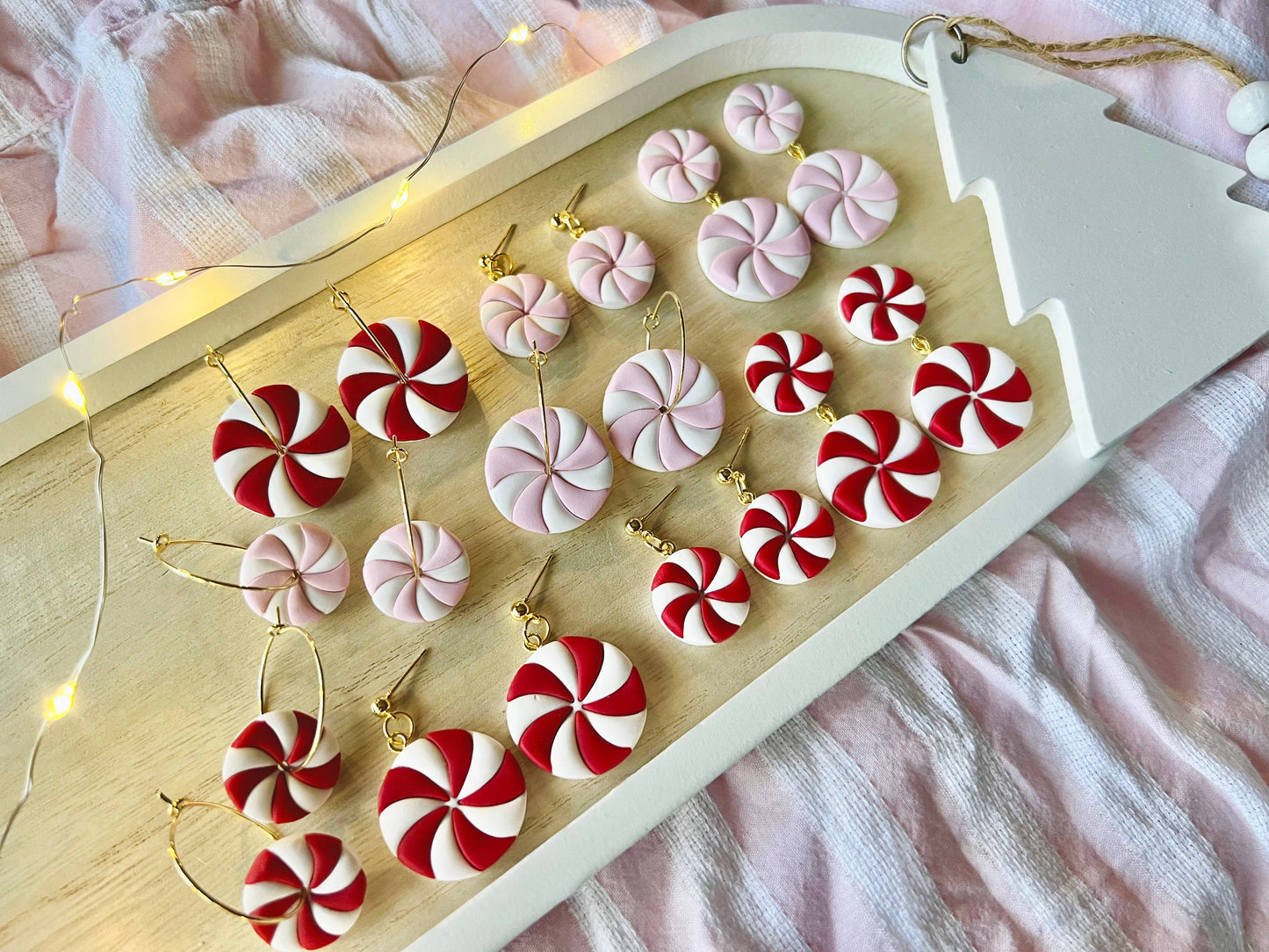 Peppermint Earrings
