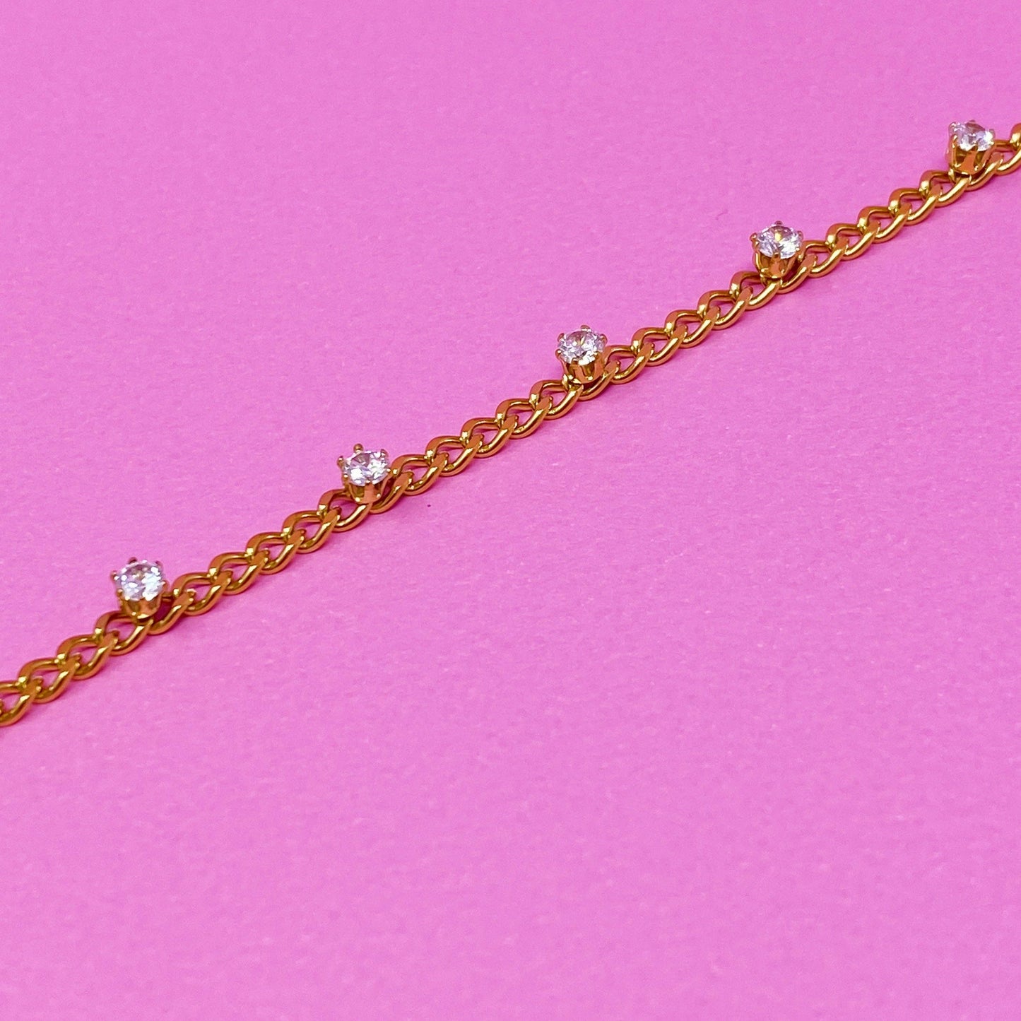 Diamond Link Bracelet