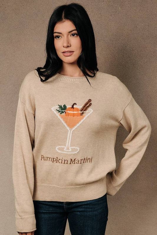 Pumpkin Martini Sweater