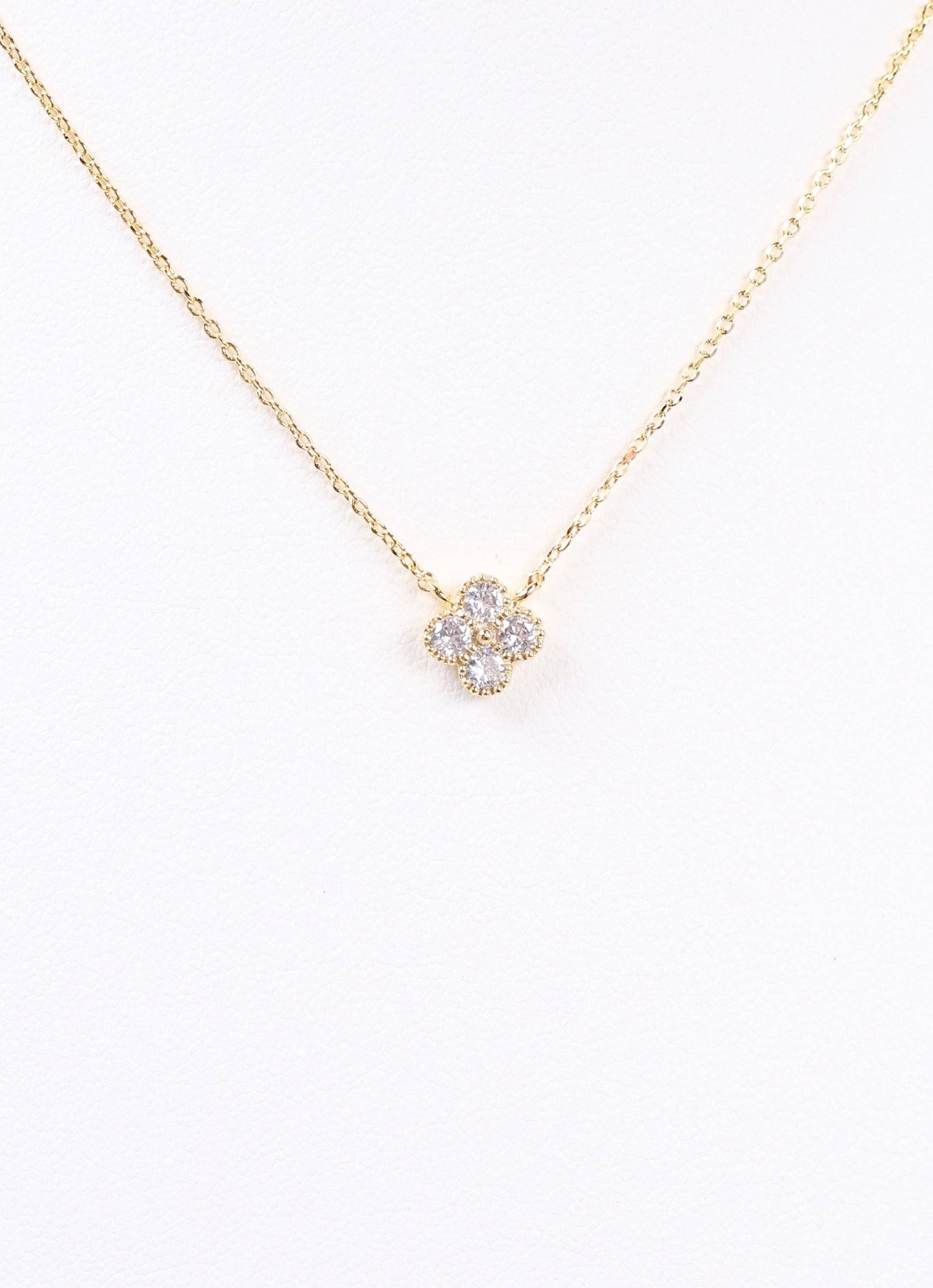 Diamond Clover Necklace