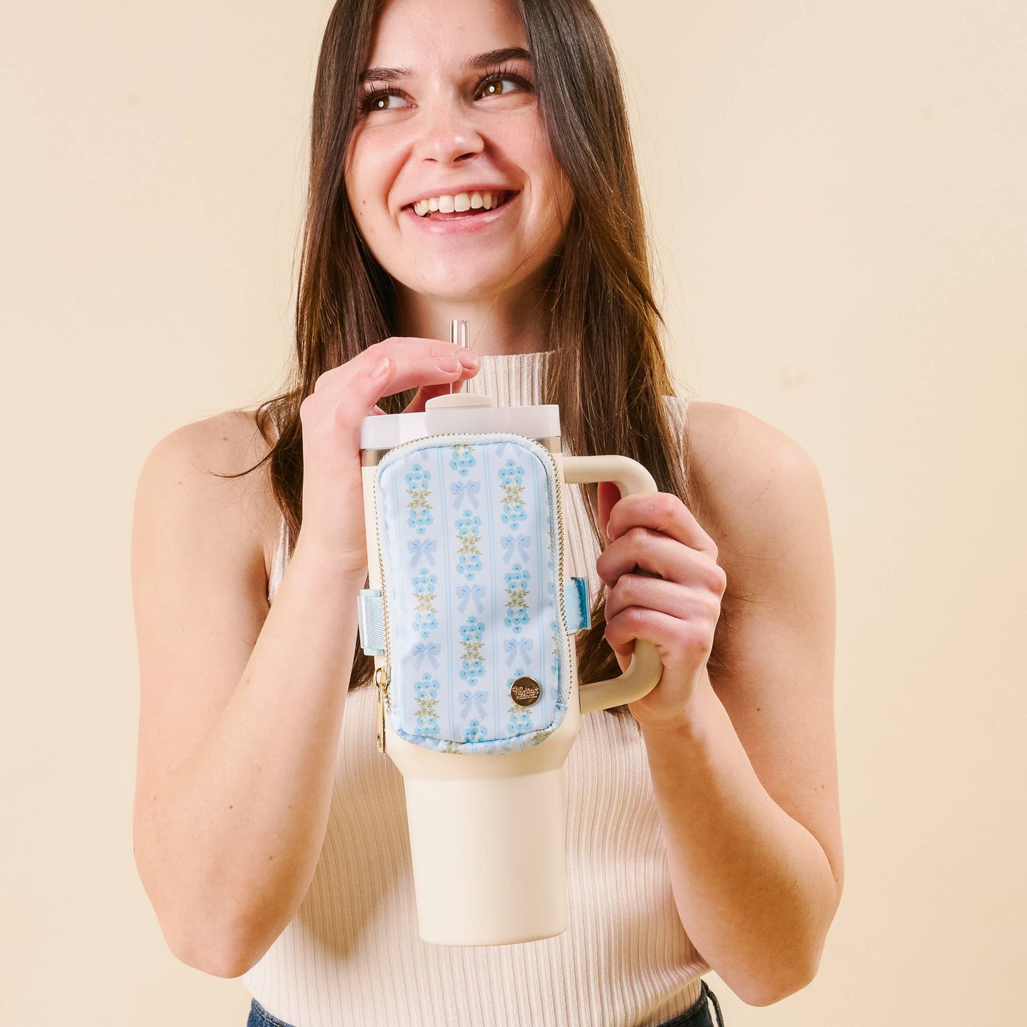 Oh So Fancy Tumbler Fanny Pack - Blue