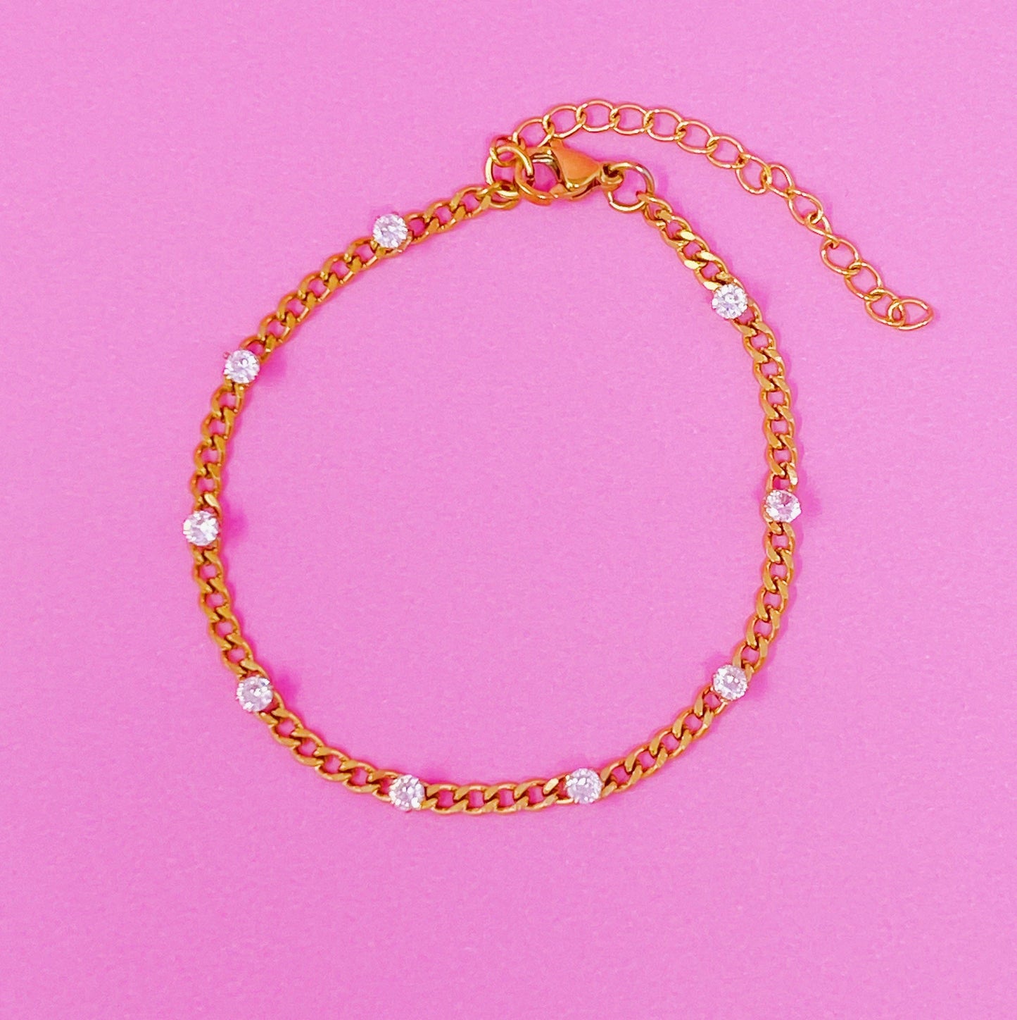 Diamond Link Bracelet